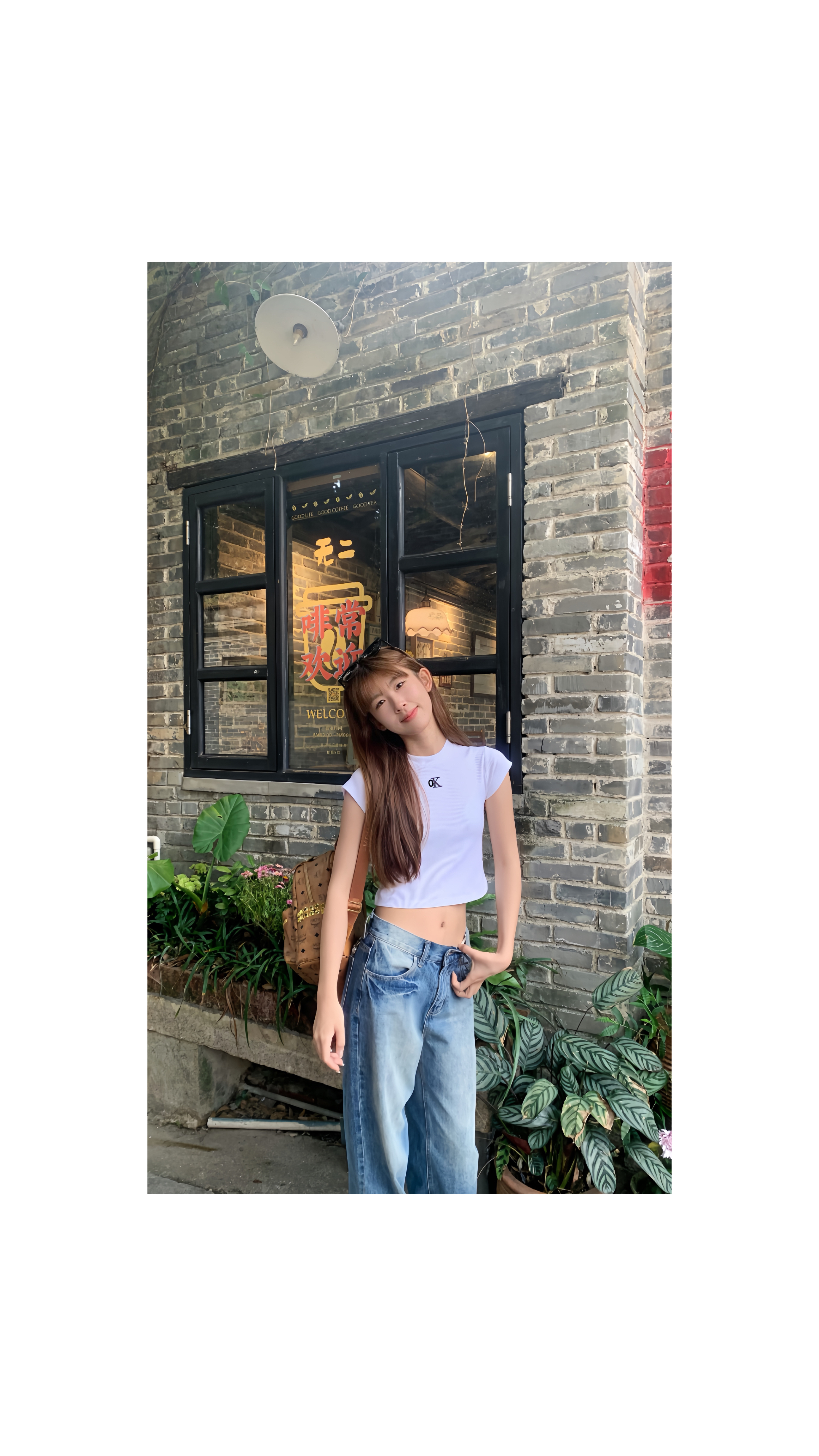 ‘’证件照 ‘’短袖 这个夏天是只辣妹 也是美美