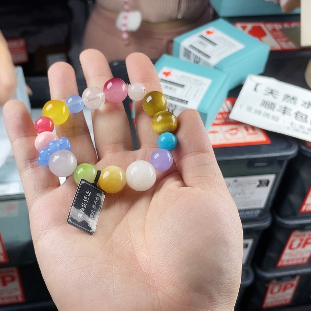 手链银S925镶嵌水晶