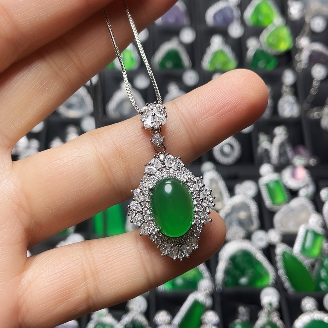 玛瑙/玉髓合金颈饰