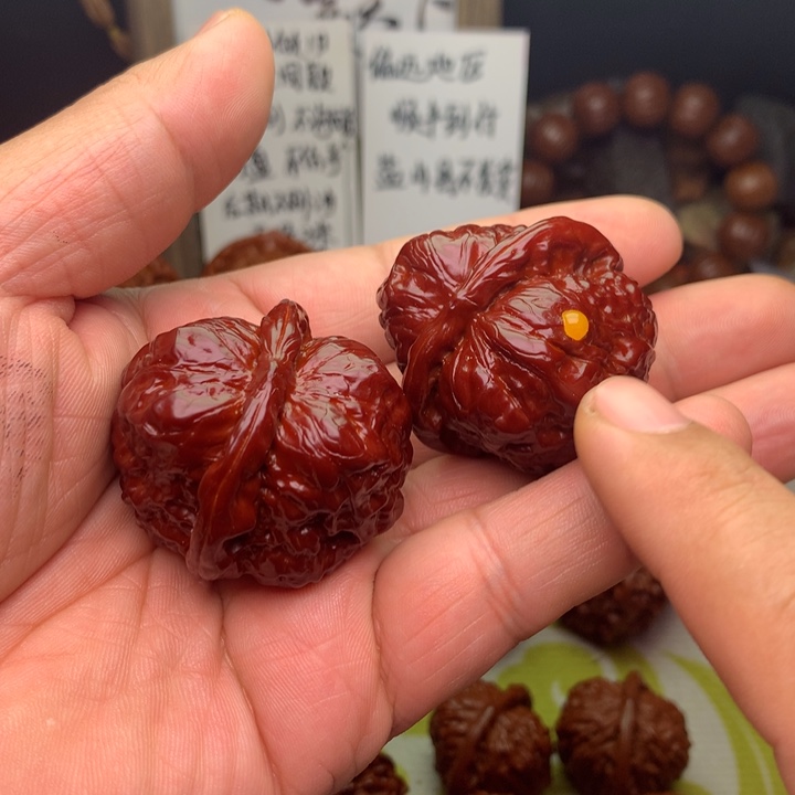 文玩核桃把件无****行蛤蟆