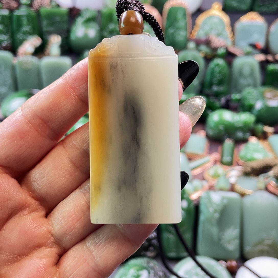 和田玉挂件未镶嵌