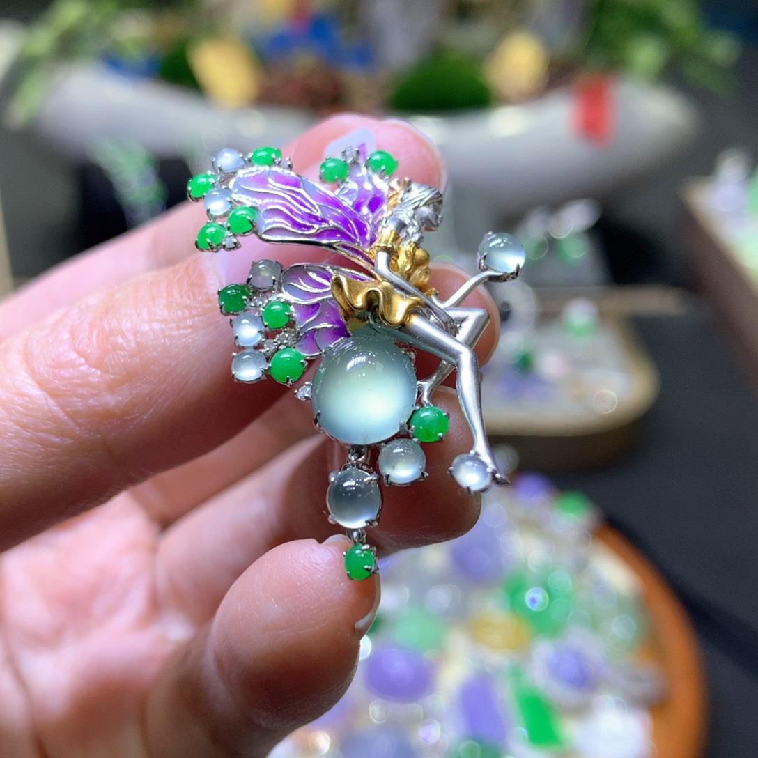 【闪购商品】翡翠颈饰未镶嵌翡翠吊坠项链