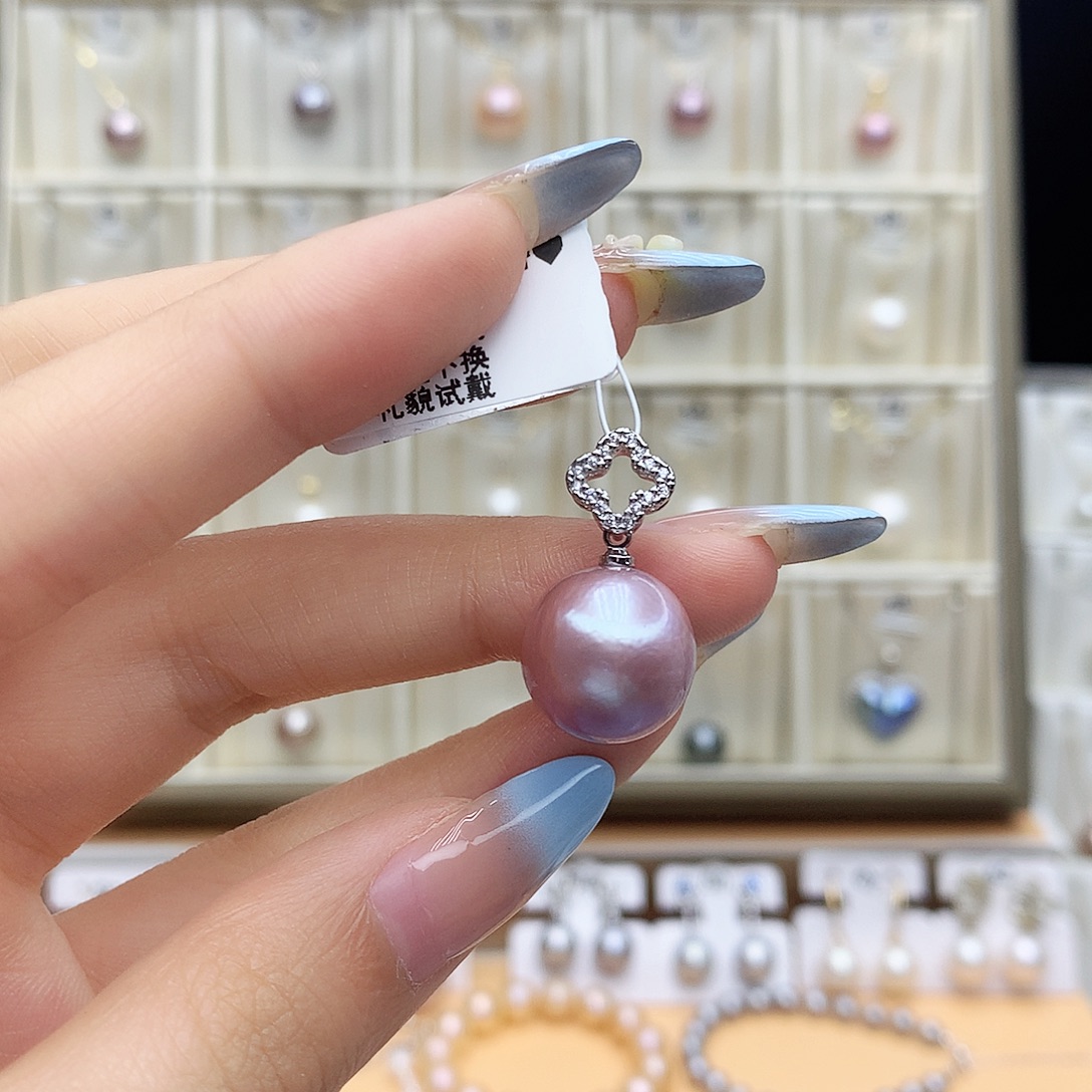 淡水珍珠合金颈饰