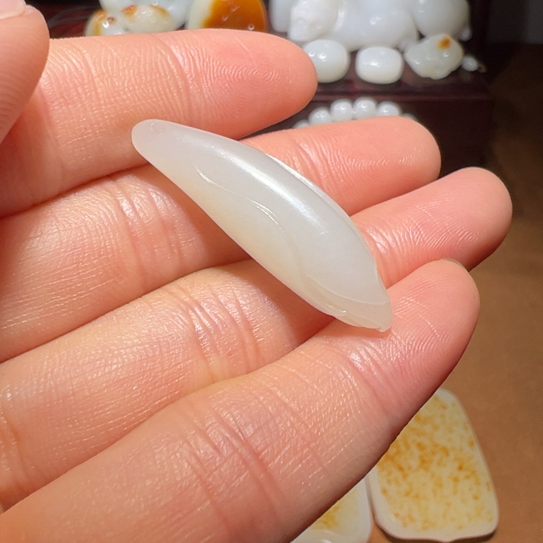 萍***儿和田玉未镶嵌吊坠(不含链)