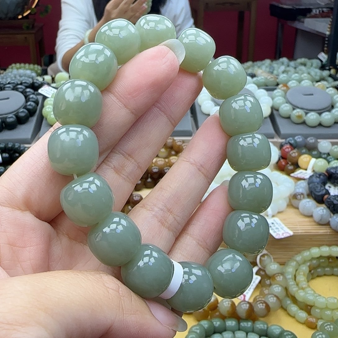 和田玉手链未镶嵌