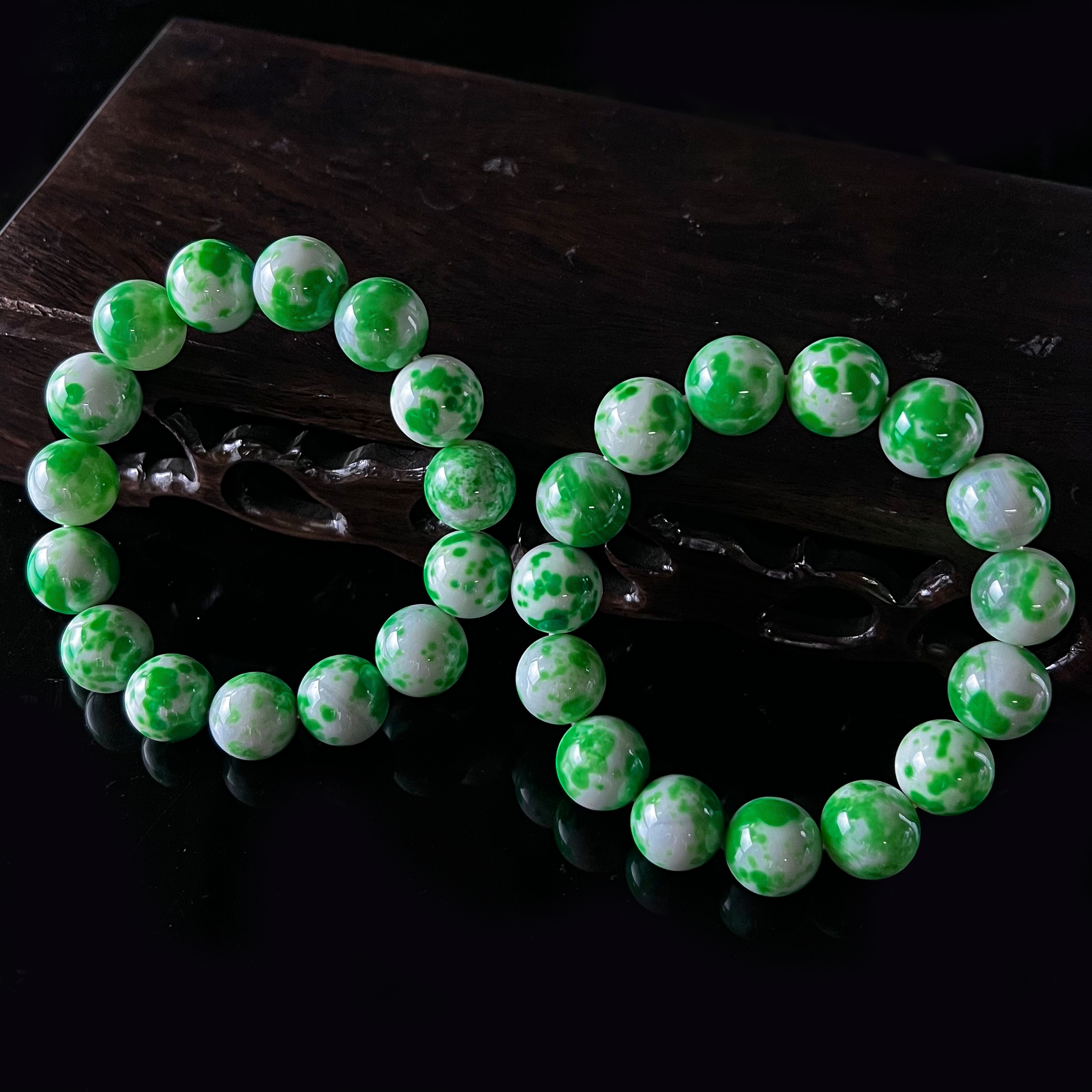 S8392【东齐珠宝】瑶光九品仙灵草玛瑙手串-多样性发货只发一件