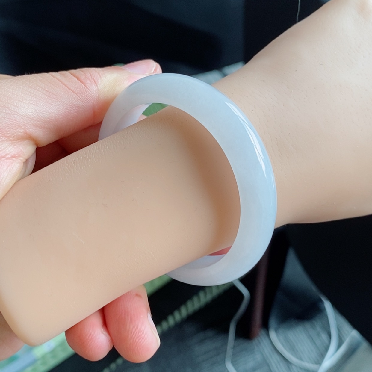 【闪购商品】翡翠手镯未镶嵌5号