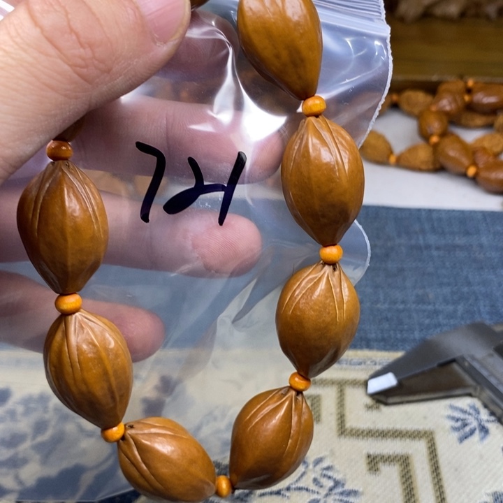 橄榄核手串/手链橄榄核雕工艺手串