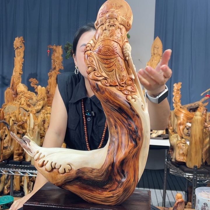 柏木（崖柏）随型摆件