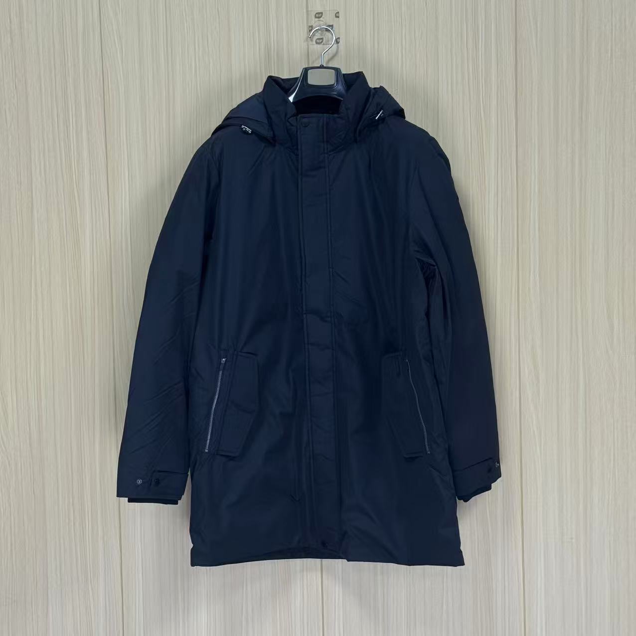 089kolping秋冬时尚潮流百搭男士长款棉服KQO8533U