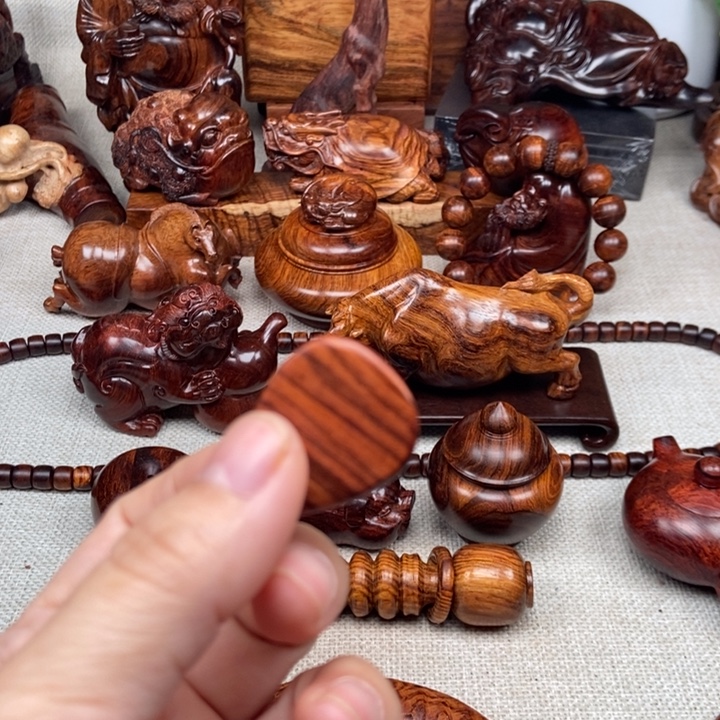 用***7把件黄花梨/降香黄檀