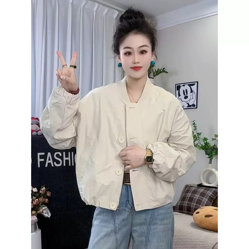 艾米丽新款时尚棒球外套