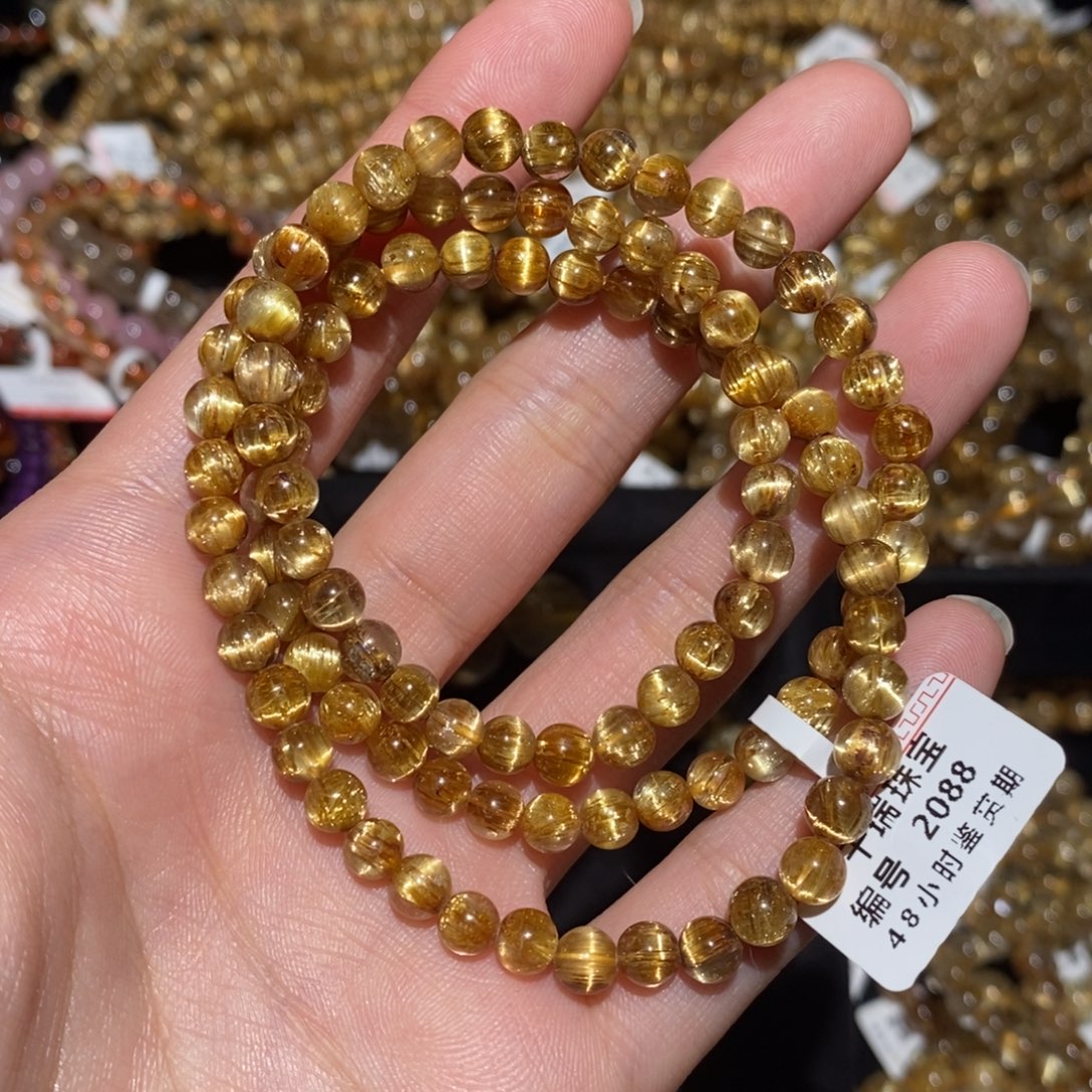 未镶嵌水晶手串手串