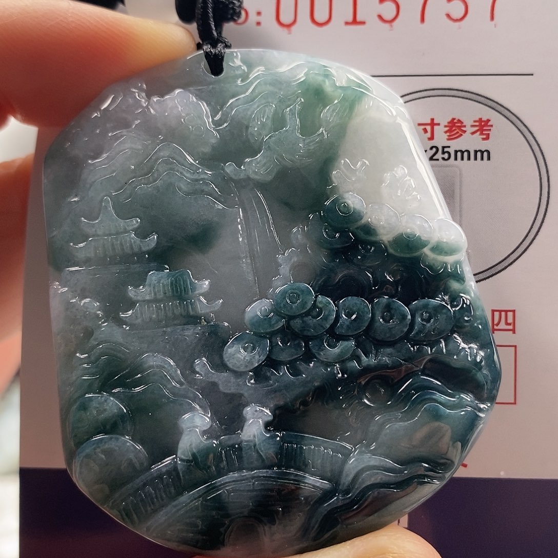 翡翠吊坠(不含链)未镶嵌