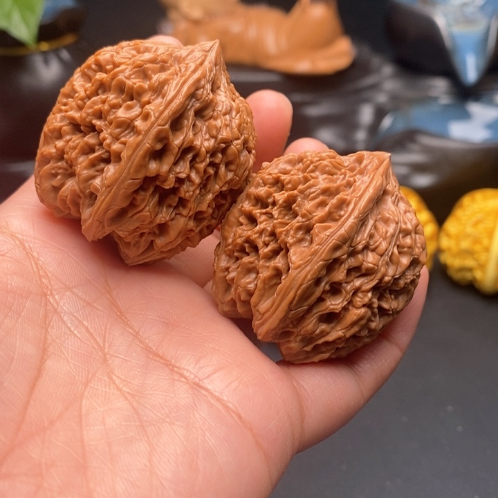 文玩核桃把件蒜头