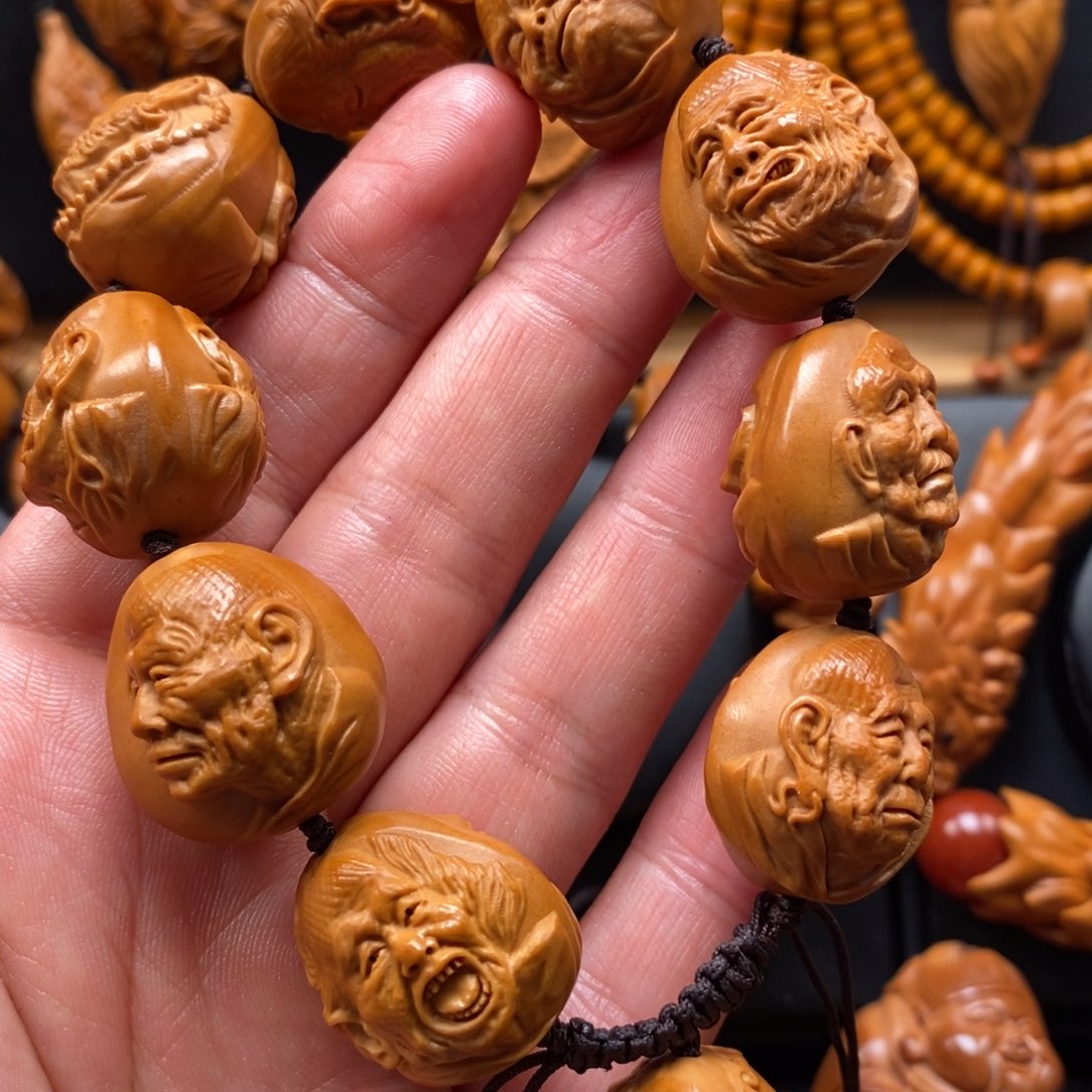 橄榄核手串罗汉手串
