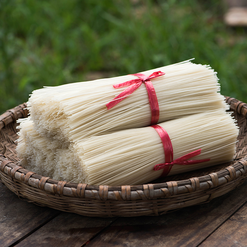 湖南米粉攸县干米粉细米粉圆粉正宗攸县特产米粉汤粉拌粉早餐米线