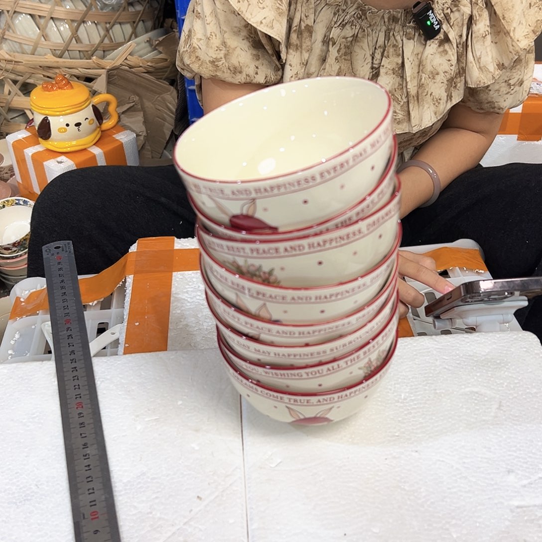 摆件潮州陶瓷工厂微暇5寸