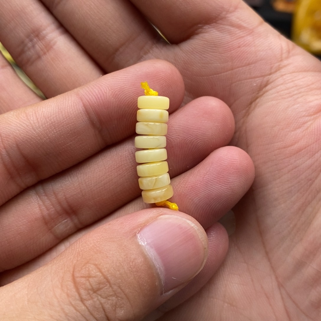 未镶嵌琥珀珠宝奇石7尺寸精工隔片