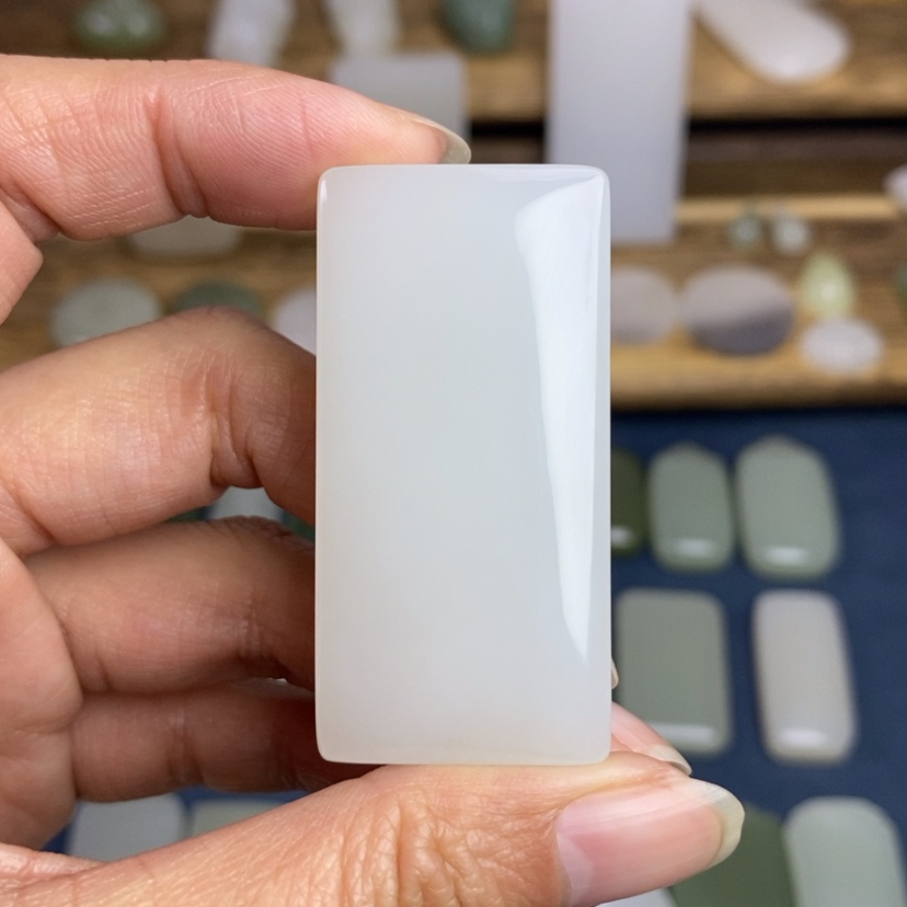 【闪购商品】和田玉颈饰未镶嵌孤***船