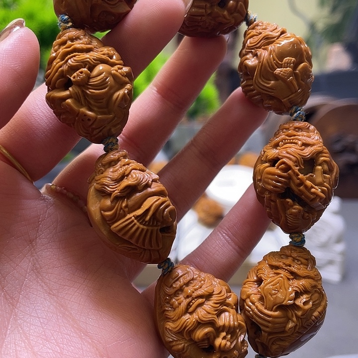 天***有吊坠橄榄核橄榄核雕