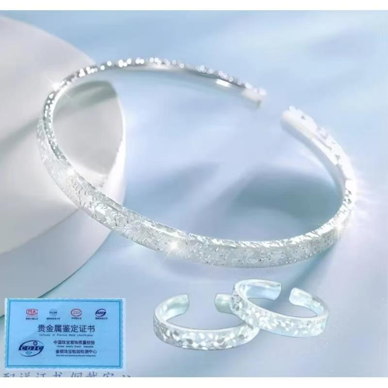 可调节女实心民族风工艺品挂件挂饰生日礼物镯子