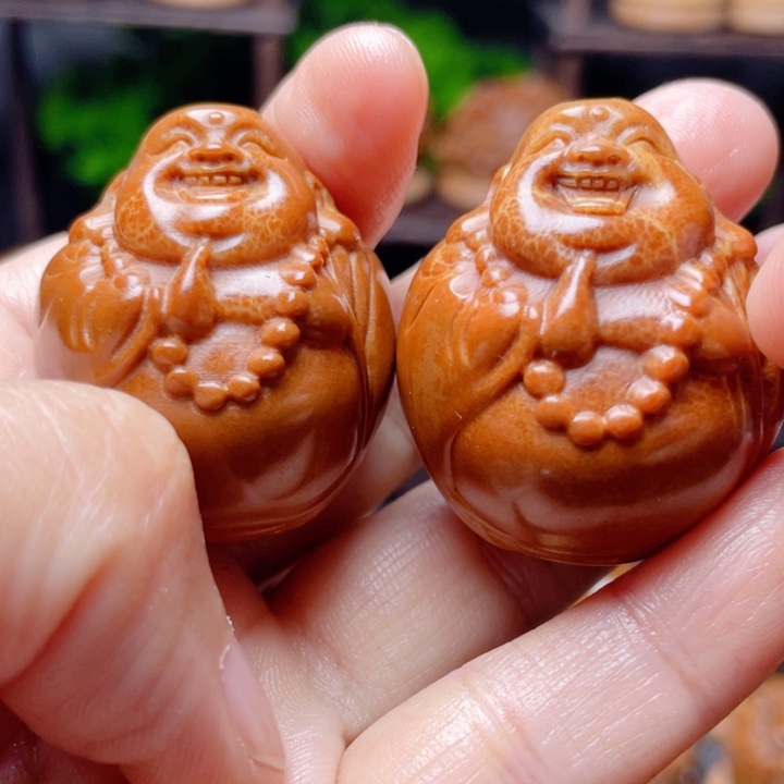 橄榄核手串/手链弥勒3.5左右手球