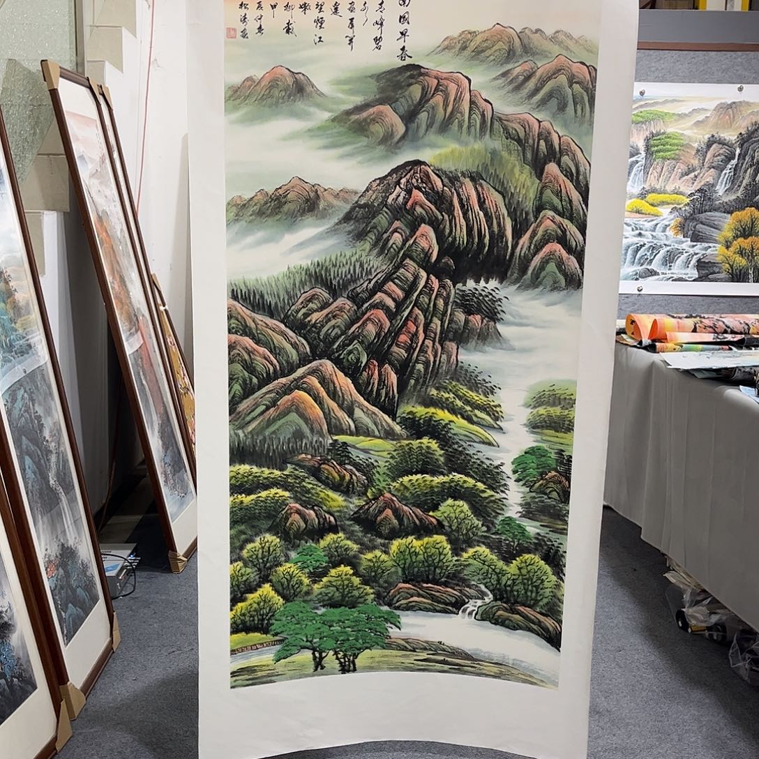 国画LT国画单幅任发