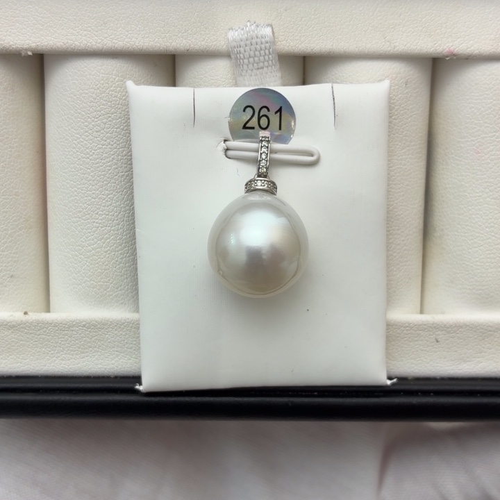 颈饰海水珍珠银S925镶嵌