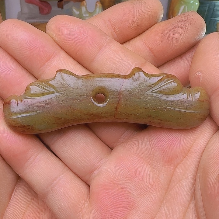 和田玉吊坠(不含链)未镶嵌