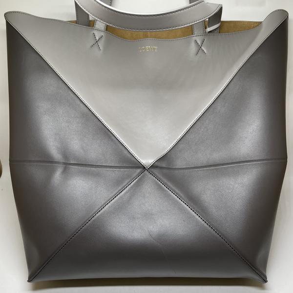95新 LOEWE/罗意威 范大范puzzle fold折叠单肩包/9823 9563