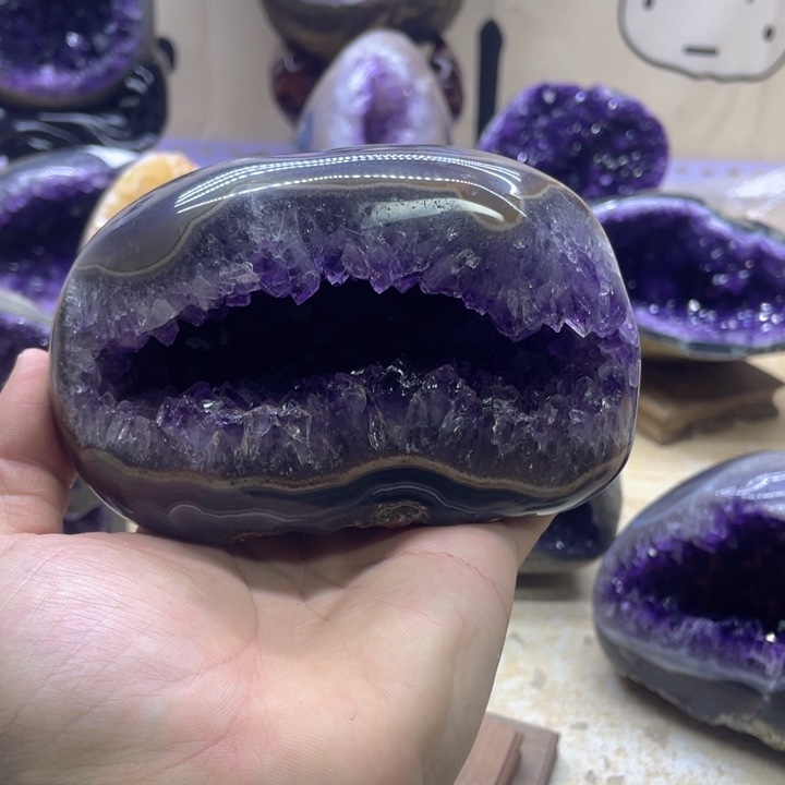 未镶嵌珠宝半成品紫晶