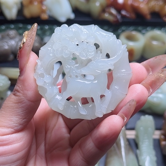 【闪购商品】和田玉吊坠(不含链)未镶嵌
