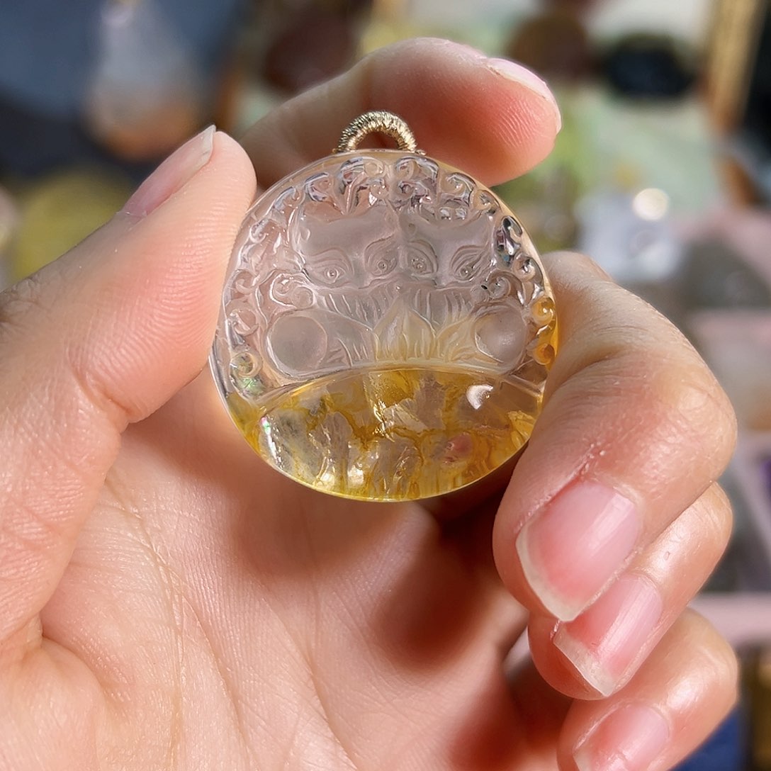 水晶颈饰未镶嵌水晶