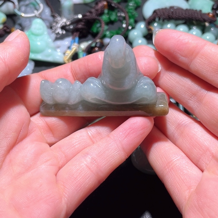 【闪购商品】翡翠颈饰未镶嵌天然翡翠