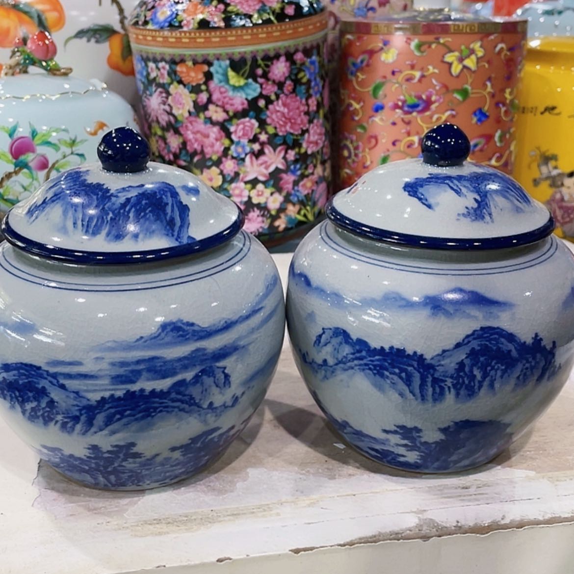 【闪购商品】罐陶瓷茶叶罐密封罐