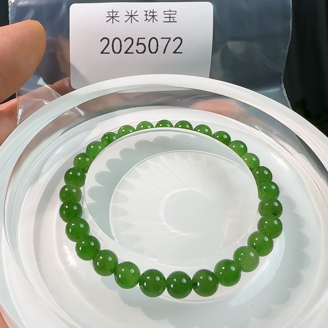 和田玉手串未镶嵌