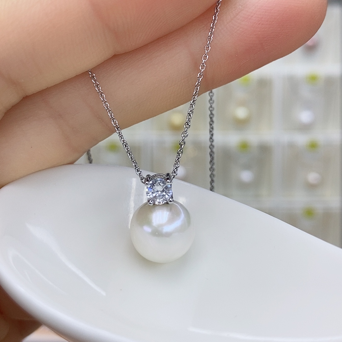 淡水珍珠合金颈饰