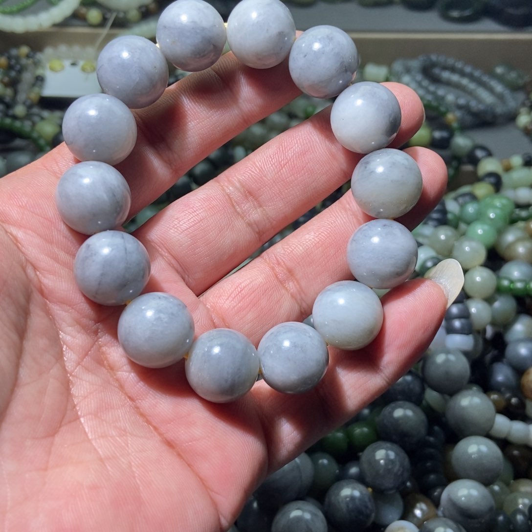 和田玉手链未镶嵌印***师