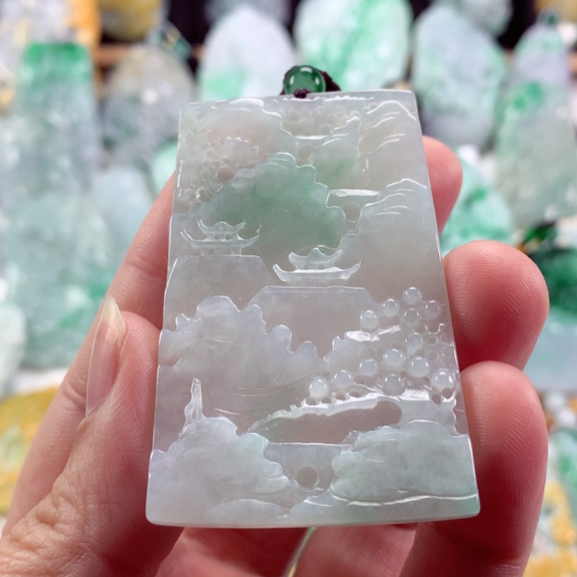 【闪购商品】翡翠吊坠(不含链)未镶嵌