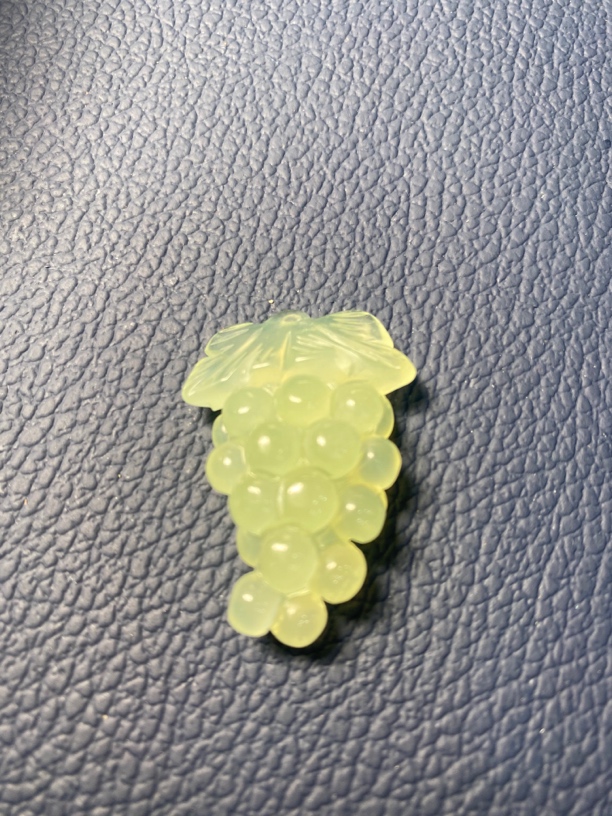 岫玉葡萄多子多福时尚可爱清新精美百搭时尚