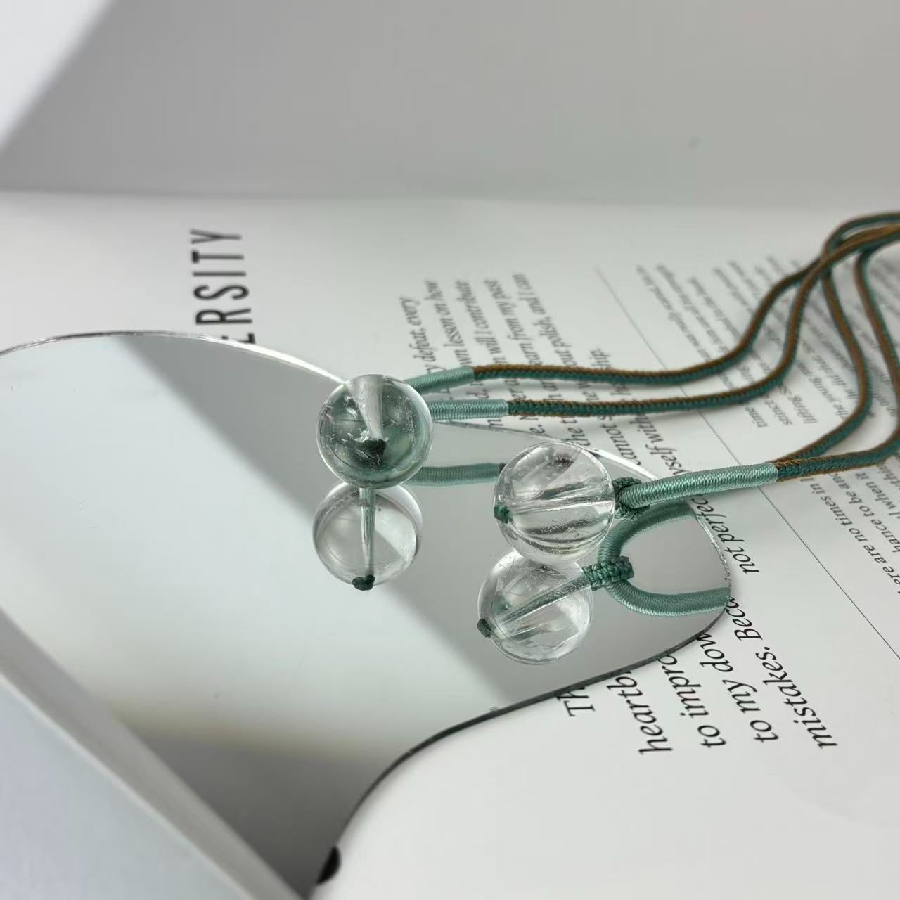 气质水晶单珠吊坠【小北质检】ZJH946Z4多样性发一