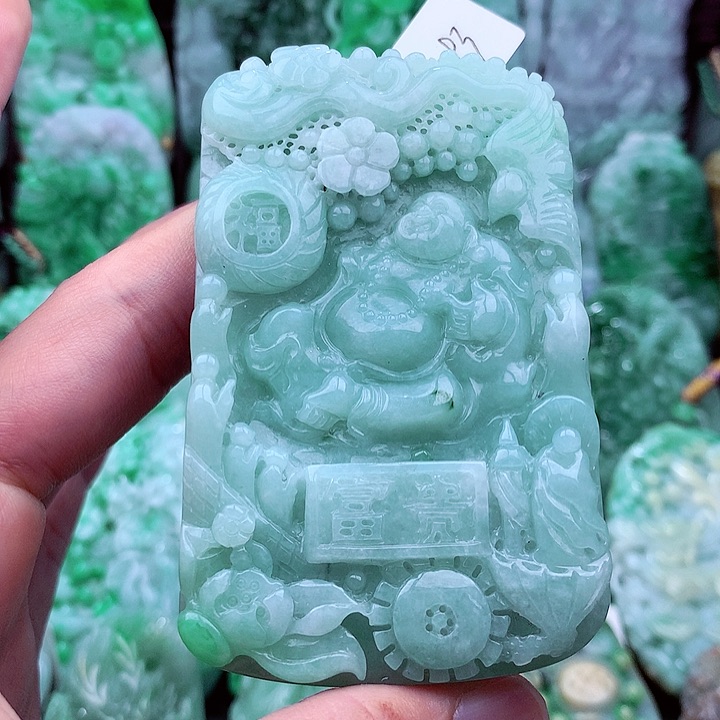 翡翠吊坠(不含链)未镶嵌