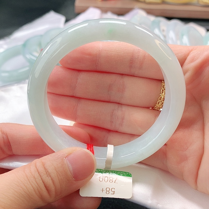 未镶嵌手镯翡翠缅甸A货翡翠手镯