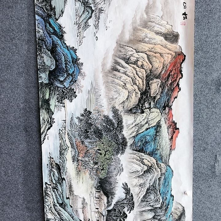 鲁岳美术艺术作品1