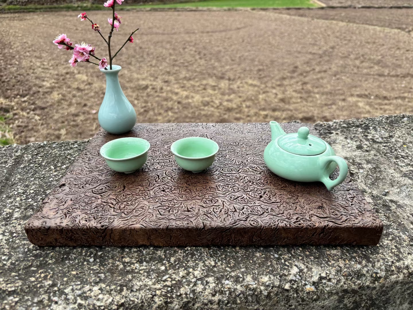 侘寂款 精品铁栎木干泡台 每一件都是孤品一物一拍通用链接