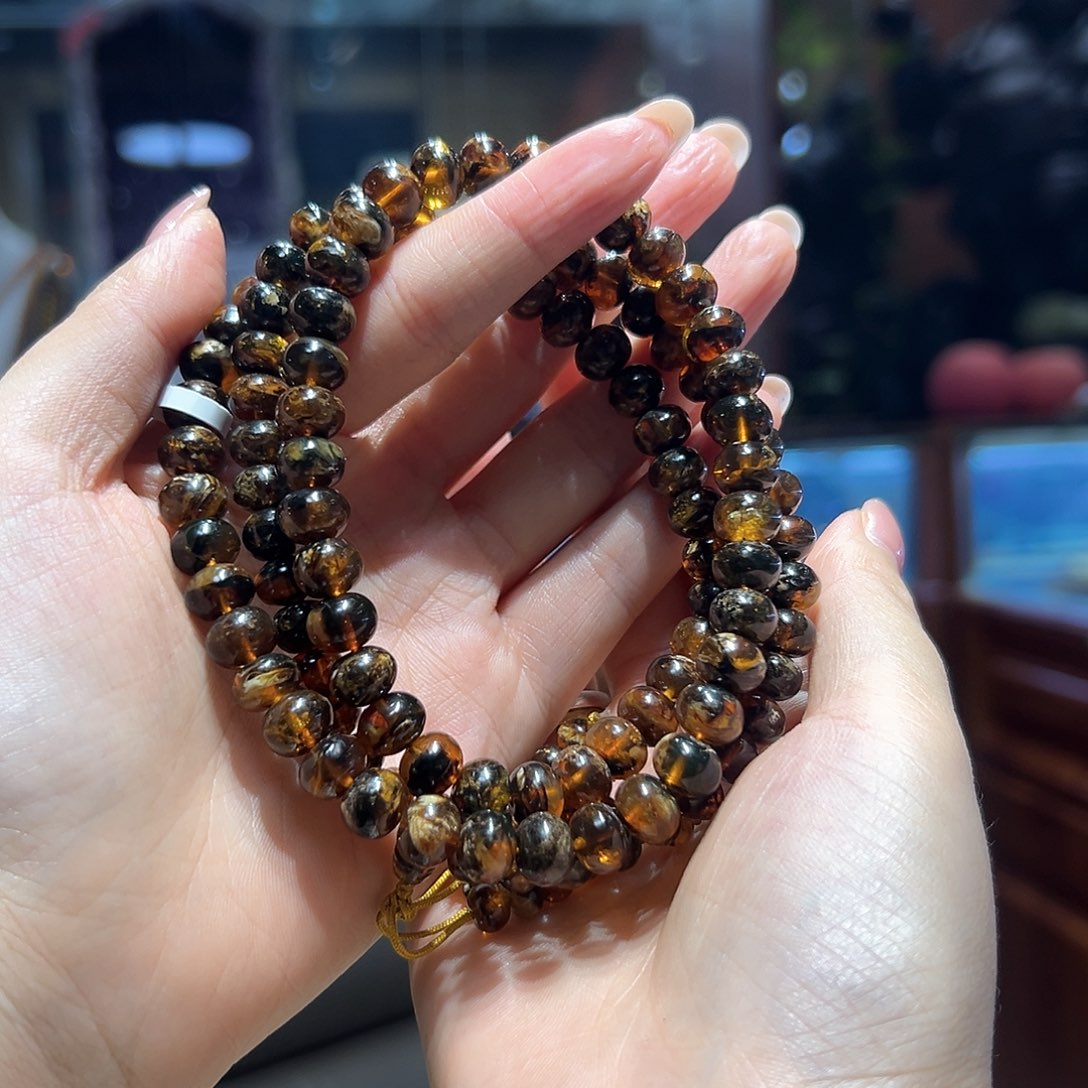 裸石琥珀未镶嵌8M1-16