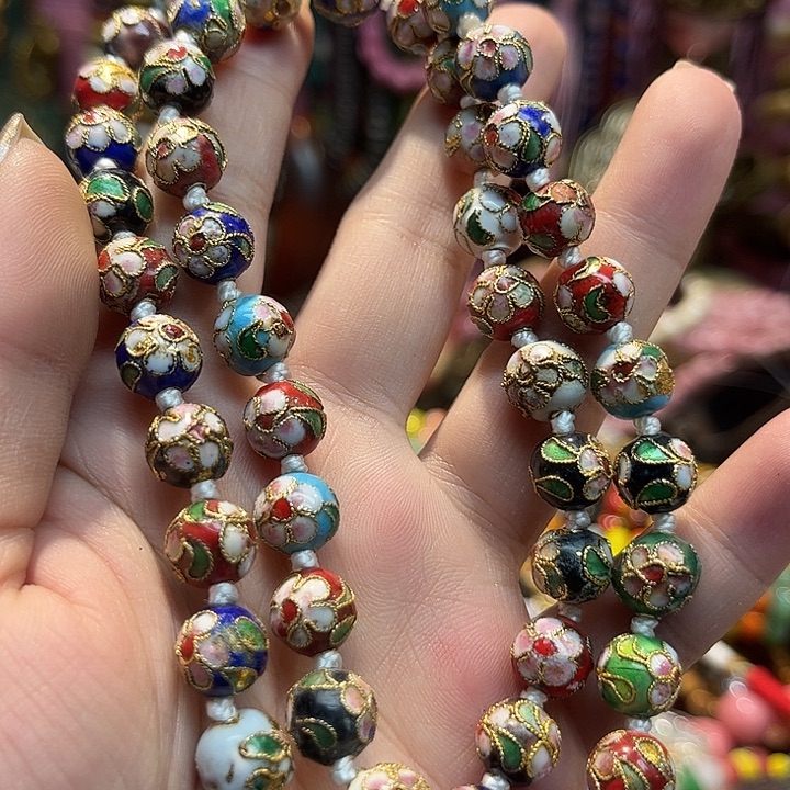 花岗石铁合金卡9.5尺寸项链