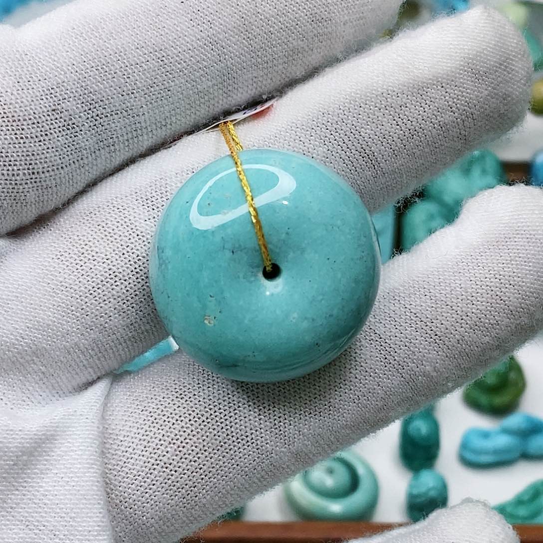 绿松石珠宝奇石未镶嵌