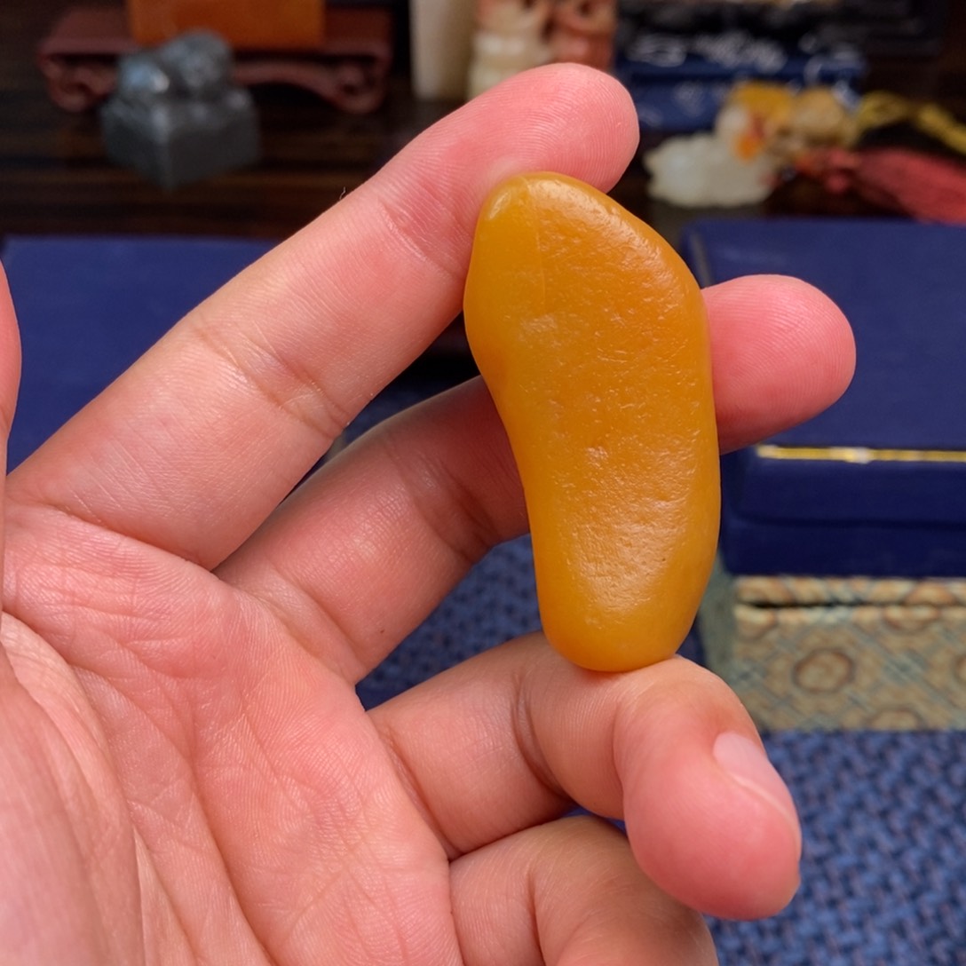 ?***命寿山石收藏作品石